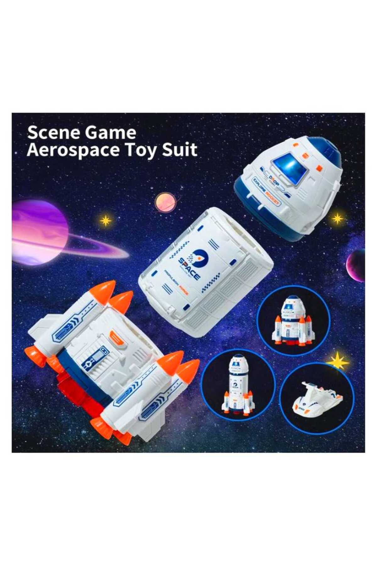 SPACE H202 UZAY SETİ SESLİ IŞIKLI 3+