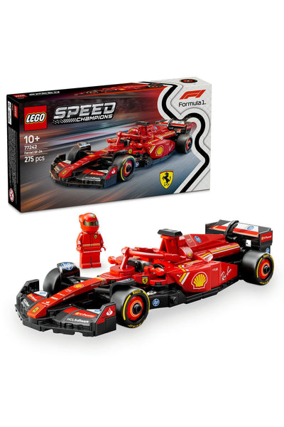 ® Speed Champions Ferrari SF-24 F1® Yarış Arabası 77242 - 10+ Oyuncak Yapım Seti (275 Parça)