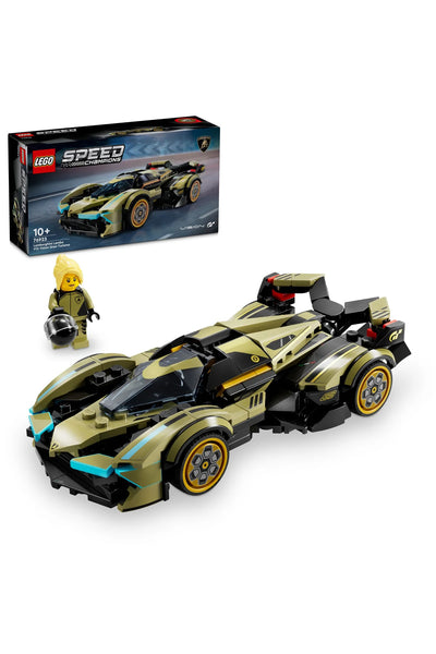 ® Speed Champions Lamborghini Lambo V12 Vision GT Süper Araba 76923 – 10+ Oyuncak Yapım Seti (230P)