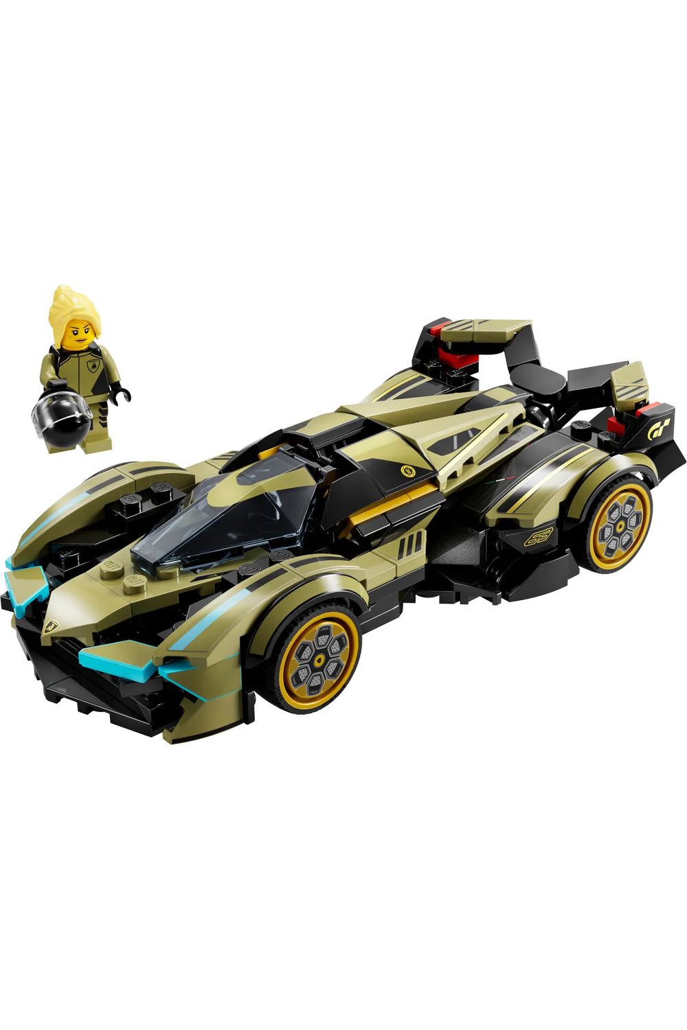 ® Speed Champions Lamborghini Lambo V12 Vision GT Süper Araba 76923 – 10+ Oyuncak Yapım Seti (230P)