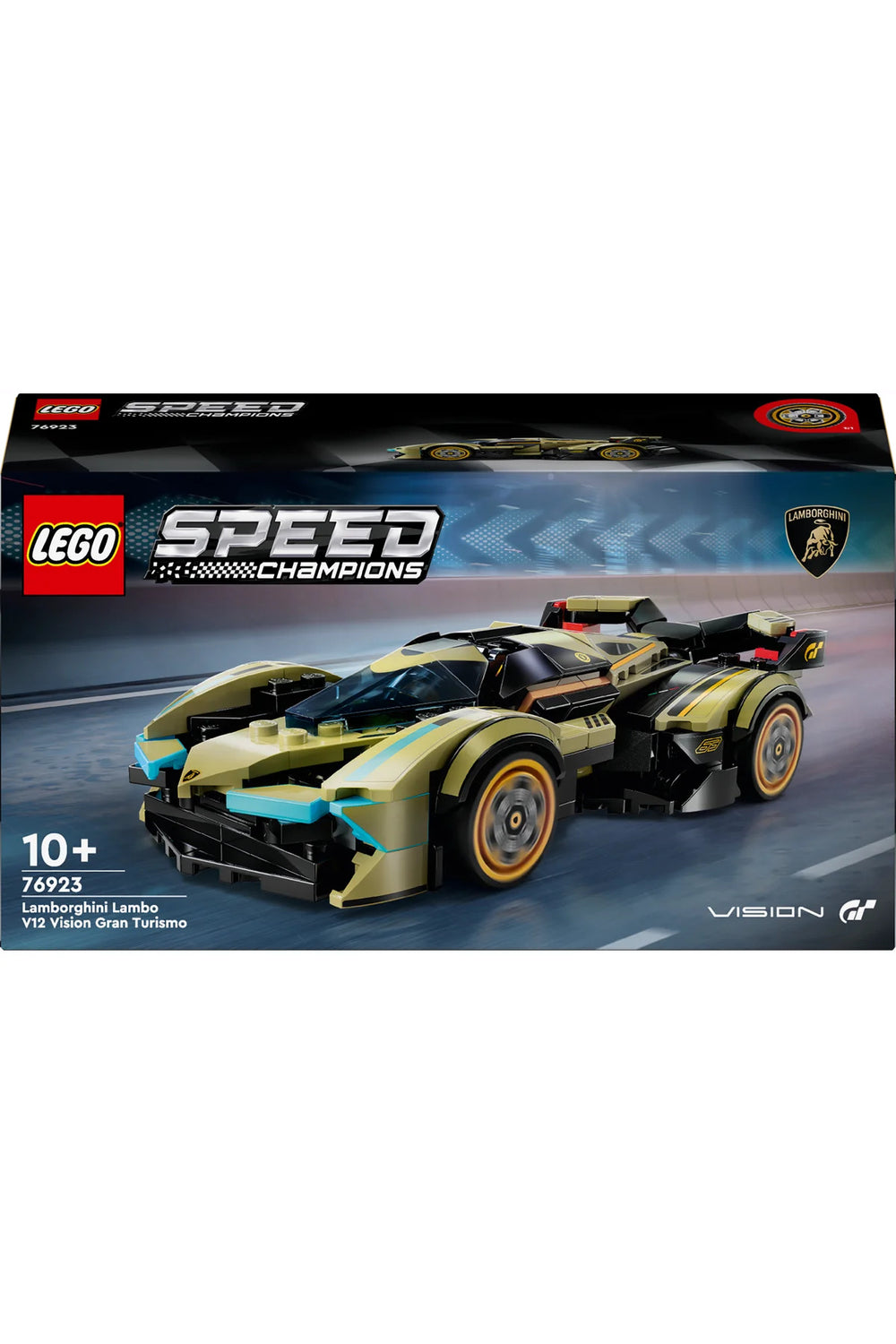 ® Speed Champions Lamborghini Lambo V12 Vision GT Süper Araba 76923 – 10+ Oyuncak Yapım Seti (230P)