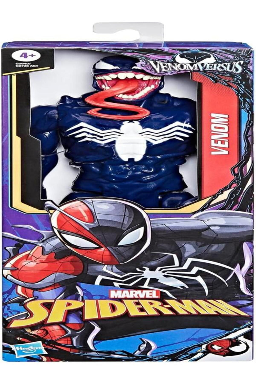 Spider-Man Marvel VenomVersus Titan Hero Series Venom Action Figure