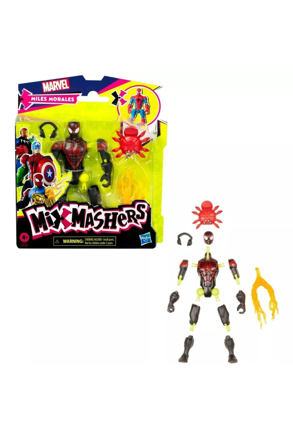 Spider-Man Mix Mashers Marvel Miles Morales Aksiyon Figürü