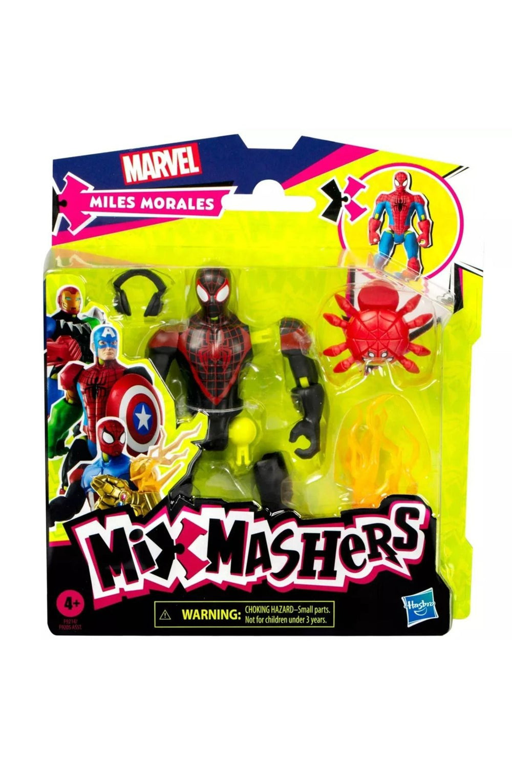 Spider-Man Mix Mashers Marvel Miles Morales Aksiyon Figürü
