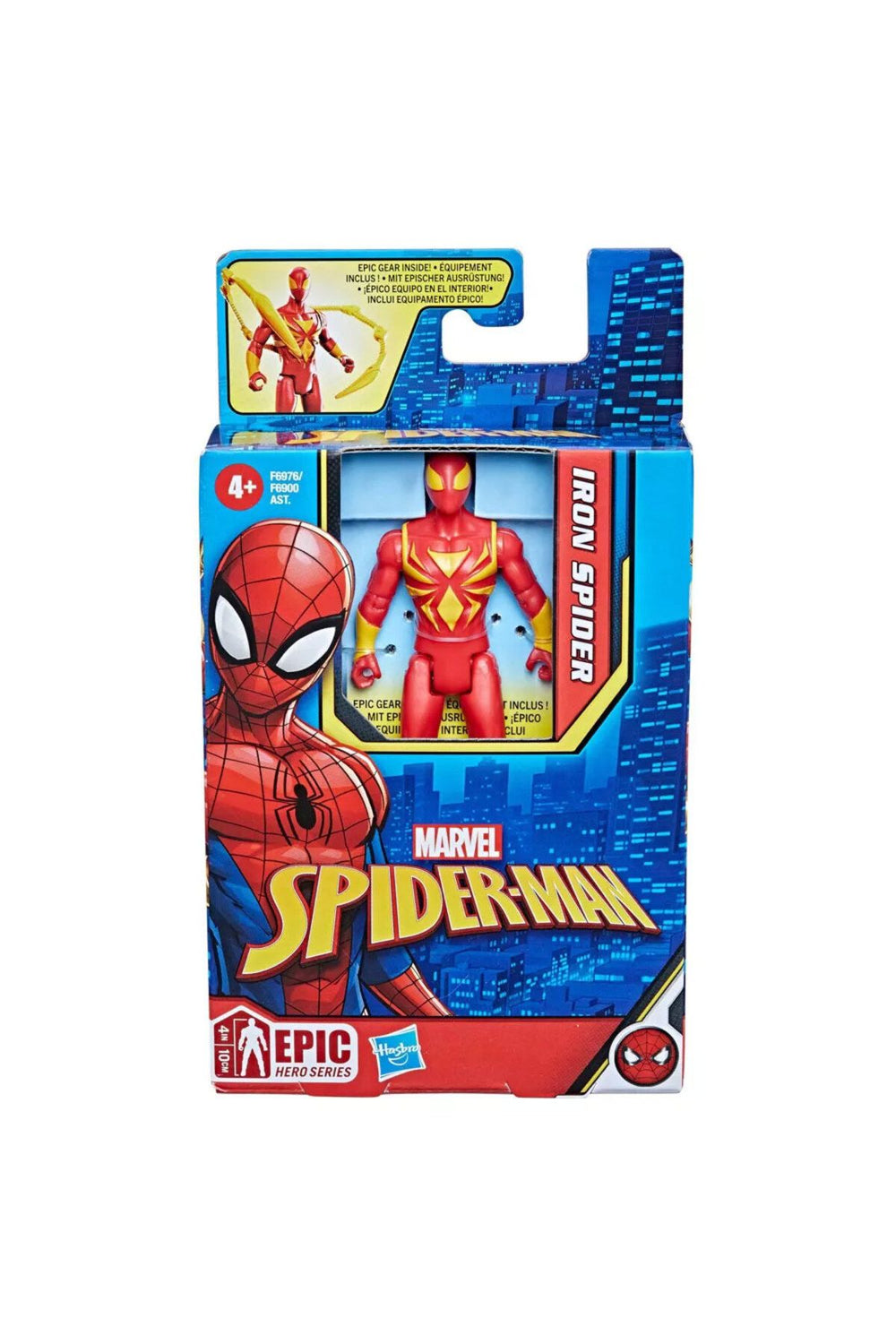 SPIDERMAN Spider-man Aksiyon Figürleri 10 Cm F6976 - Iron Spider