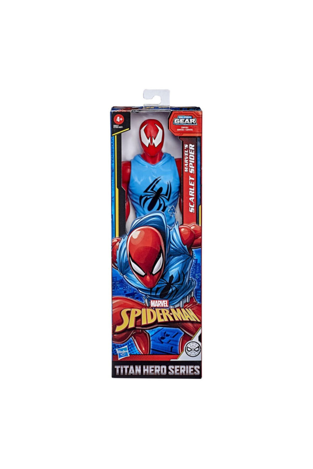 SPIDERMAN Spider-Man Titan Hero Web Warriors Figür Scarlet Spider E7329-E8521