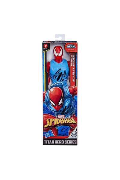 SPIDERMAN Spider-Man Titan Hero Web Warriors Figür Scarlet Spider E7329-E8521