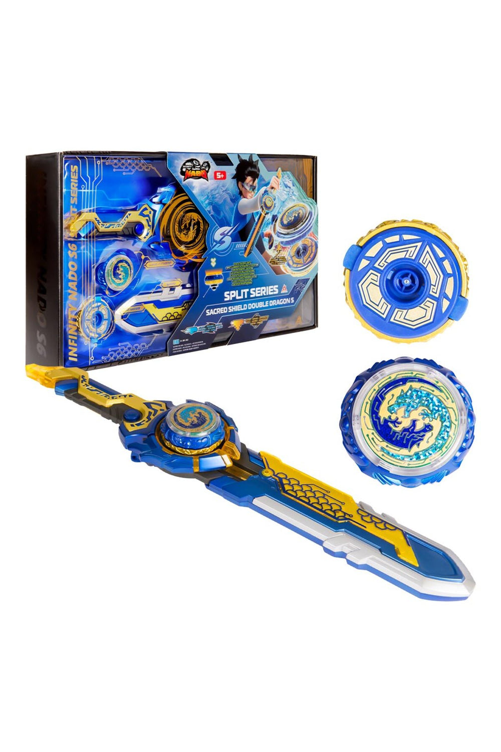 Split Series Sacred Shield Double Dragon S - Kutsal Kalkan Çift Ejderha