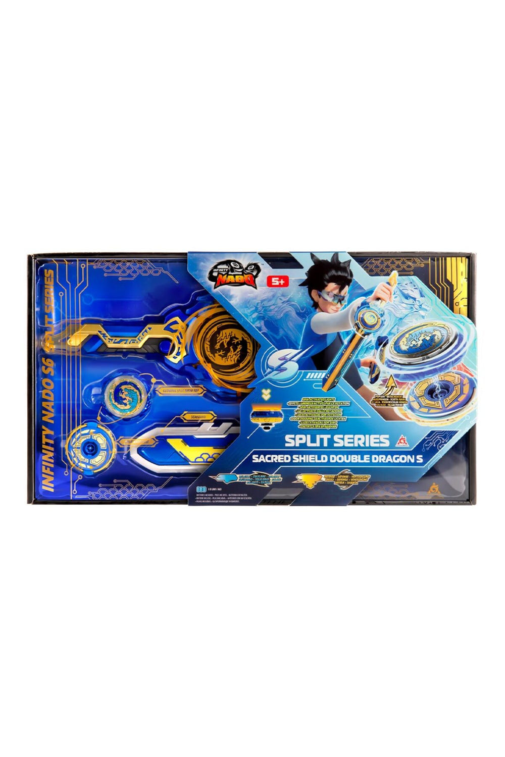 Split Series Sacred Shield Double Dragon S - Kutsal Kalkan Çift Ejderha