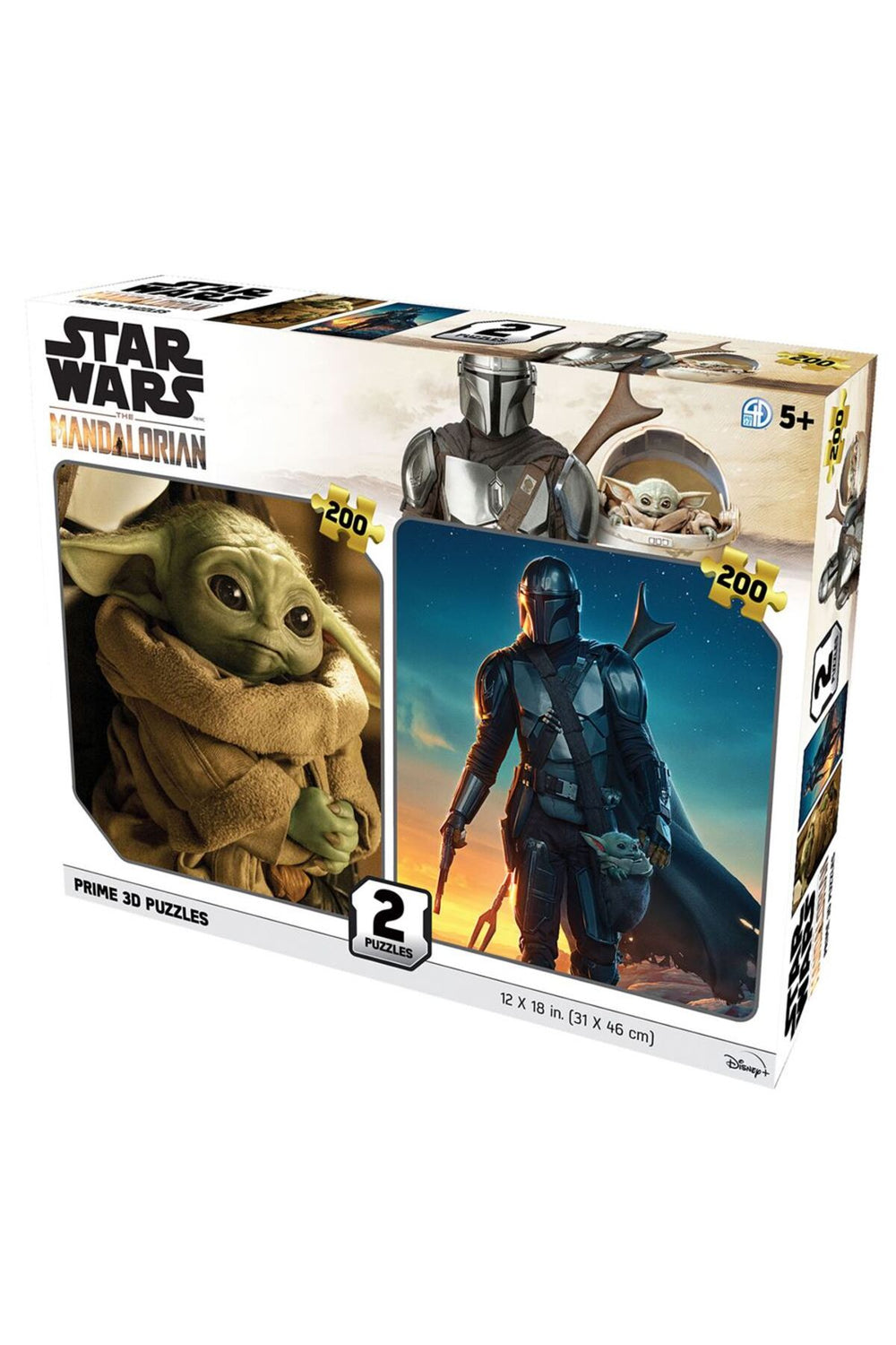 Star Wars The Mandalorian İkili Puzzle 200 Parça 10229