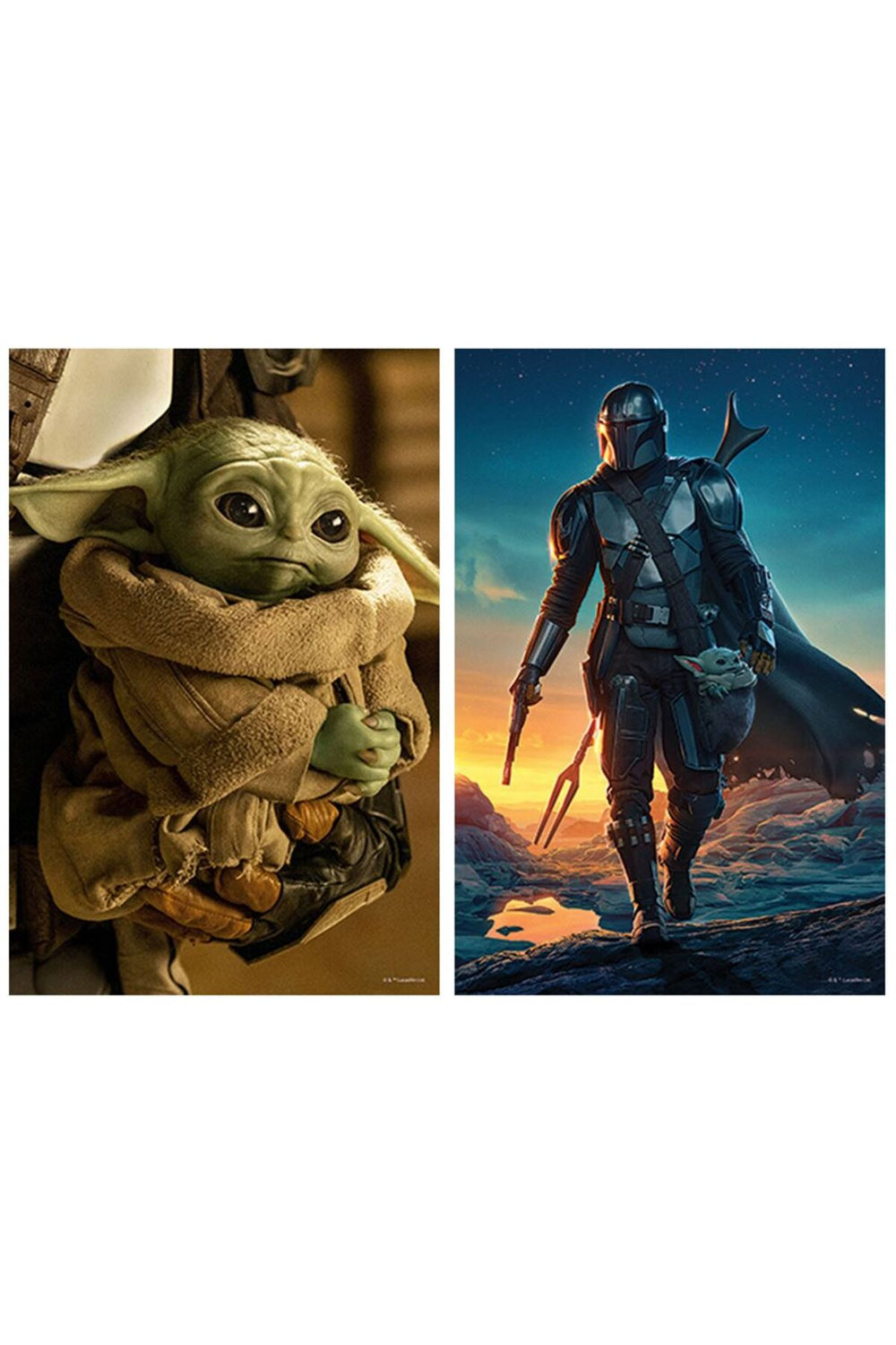 Star Wars The Mandalorian İkili Puzzle 200 Parça 10229