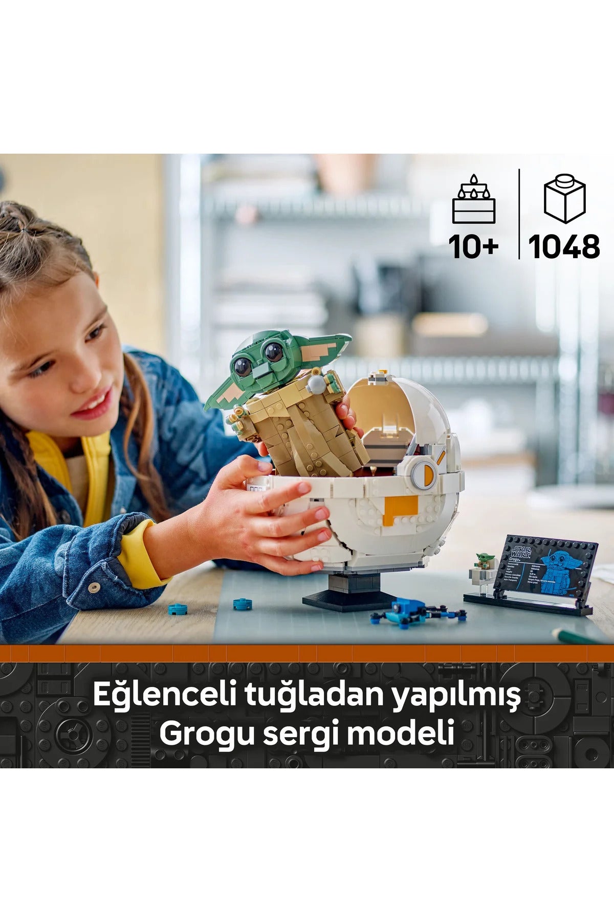 LEGO Star Wars Uçan Bebek Arabalı Grogu 75403
