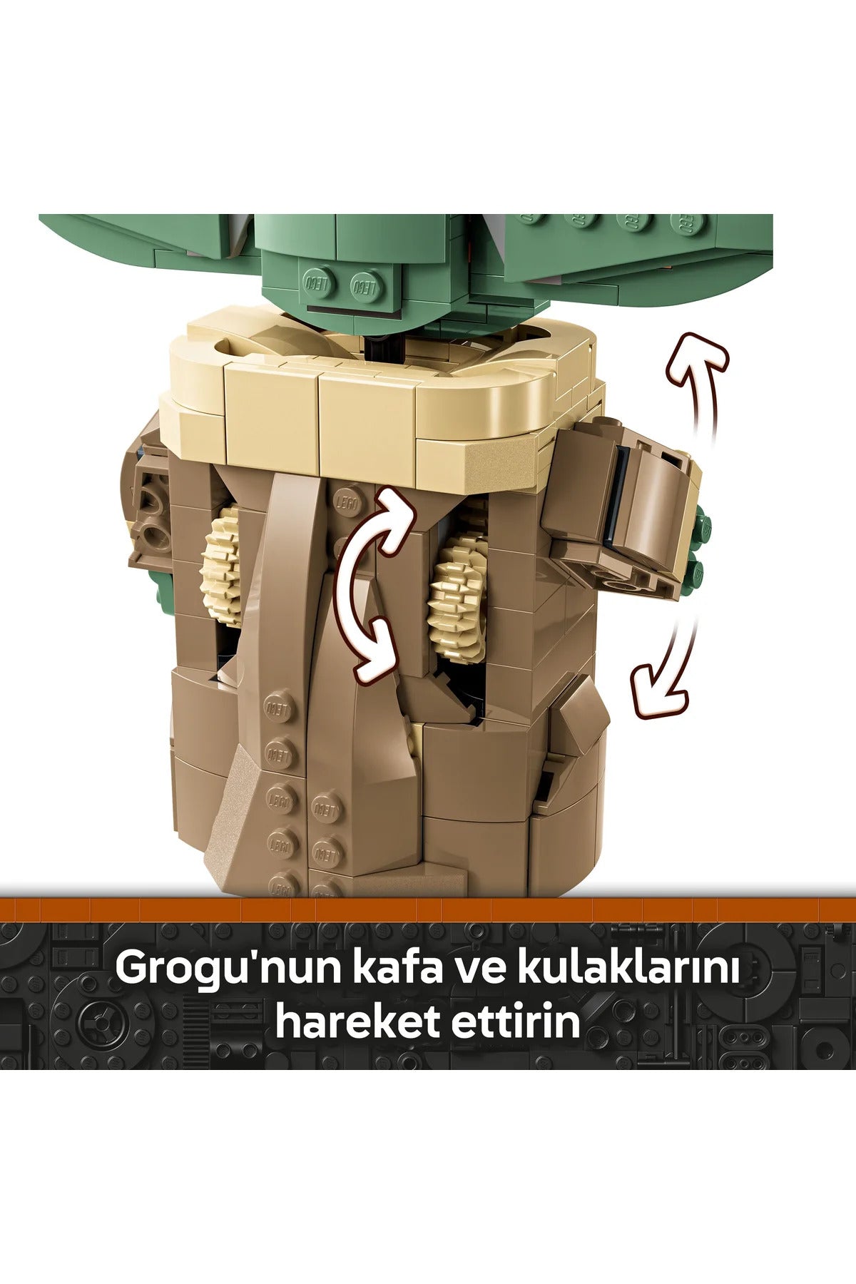 LEGO Star Wars Uçan Bebek Arabalı Grogu 75403
