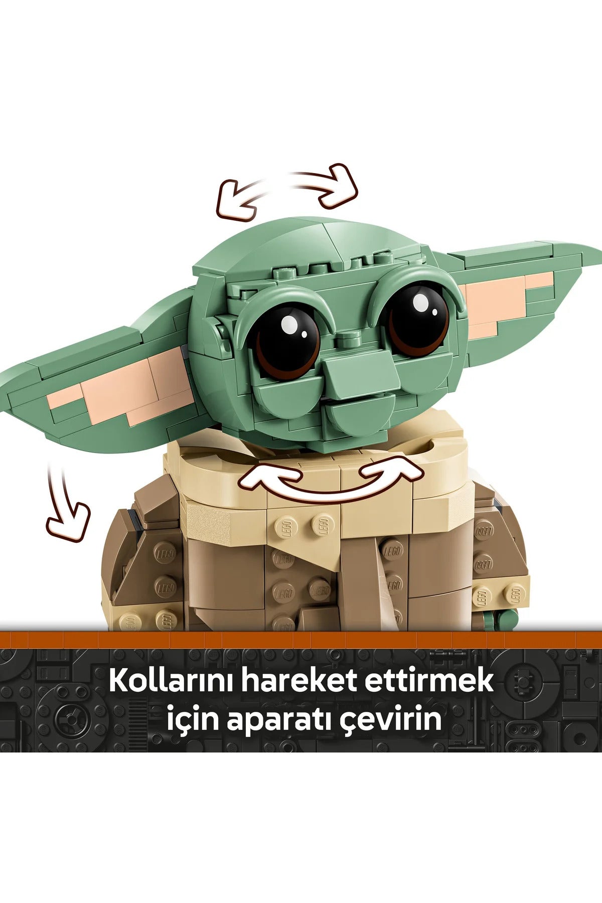 LEGO Star Wars Uçan Bebek Arabalı Grogu 75403