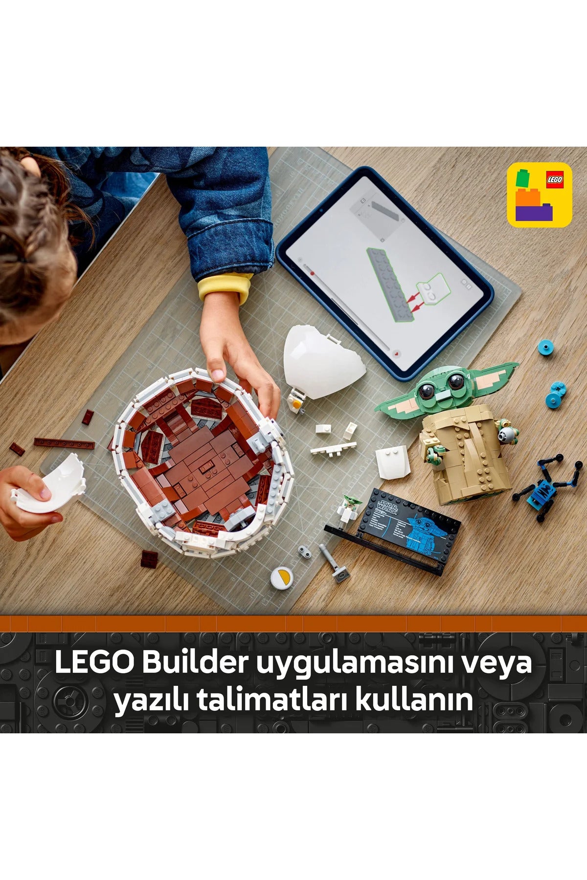 LEGO Star Wars Uçan Bebek Arabalı Grogu 75403