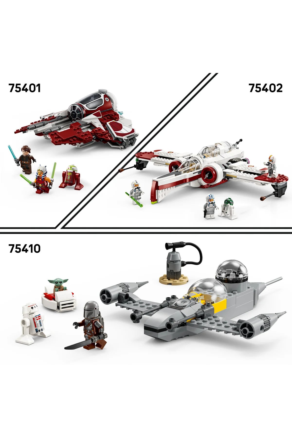 LEGO Star Wars Uçan Bebek Arabalı Grogu 75403