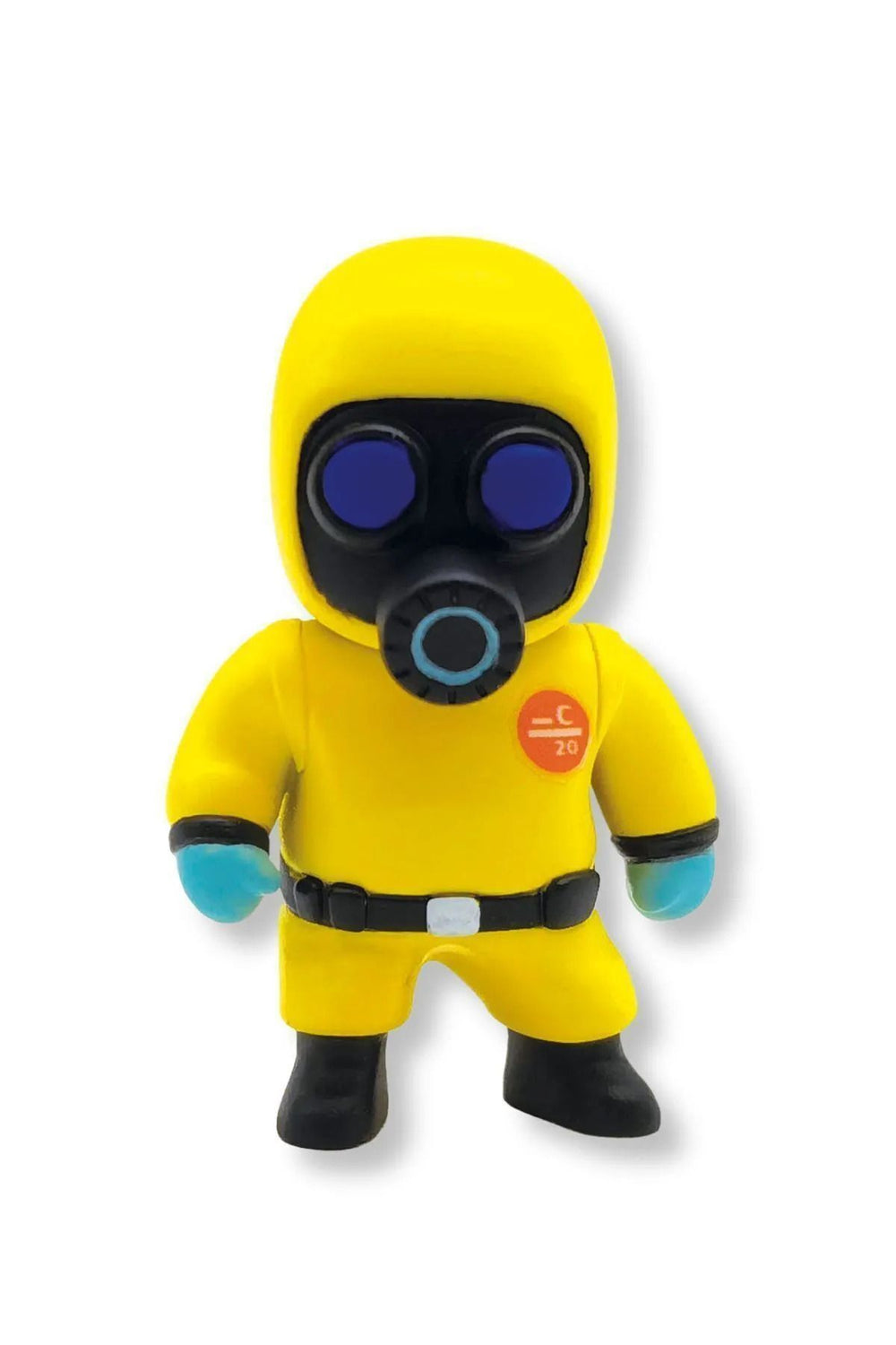 Stumble Guys Seri 1 - 3d Mini 1 I Sürpriz Olan 5 Li Figür Seti - Hazmat Luchador Boxing Roo Glowman