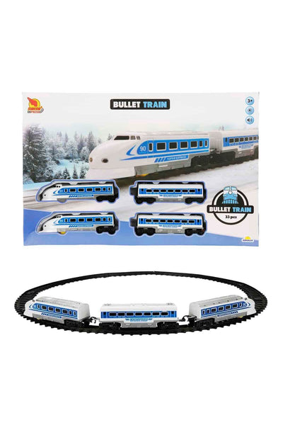 Suncon Sesli ve Işıklı Hızlı Tren Seti 33 Parça