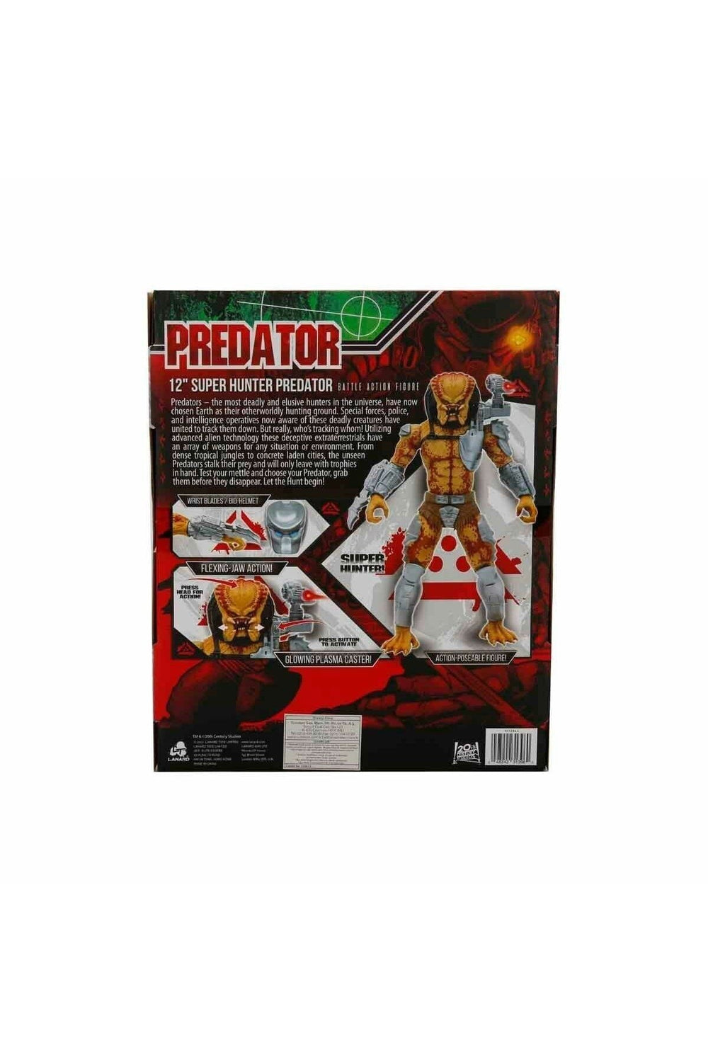 Sunman 13960 SUN-LNR-Predatör Figür Super Hunter 30cm - Sunman