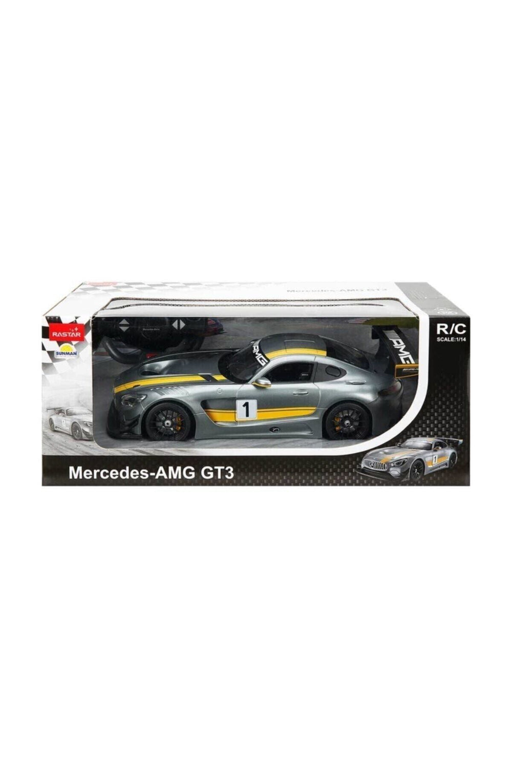 Sunman Rastar Kumandalı 1:14 Mercedes AMG GT3