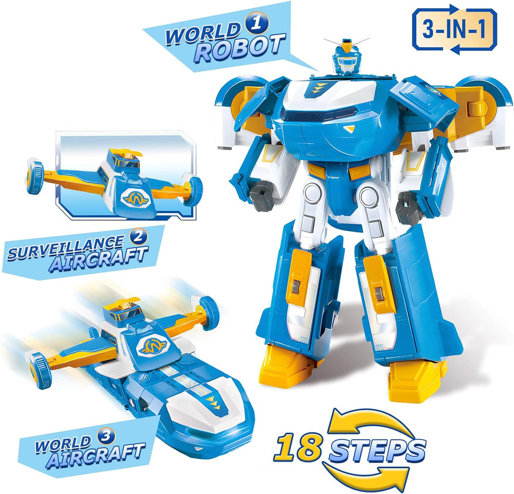 Süper Wings World Aircraft Dönüşen Robot 760888