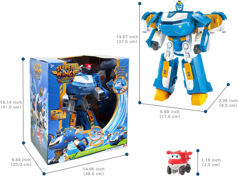 Süper Wings World Aircraft Dönüşen Robot 760888