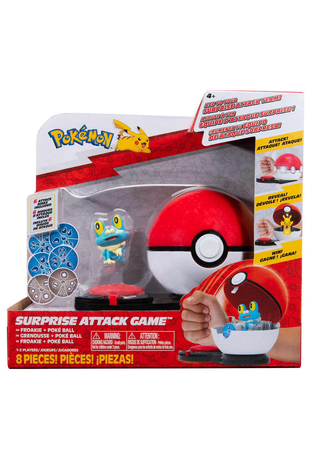 Sürpriz Atak Oyun Seti - Froakie ve Poke Ball