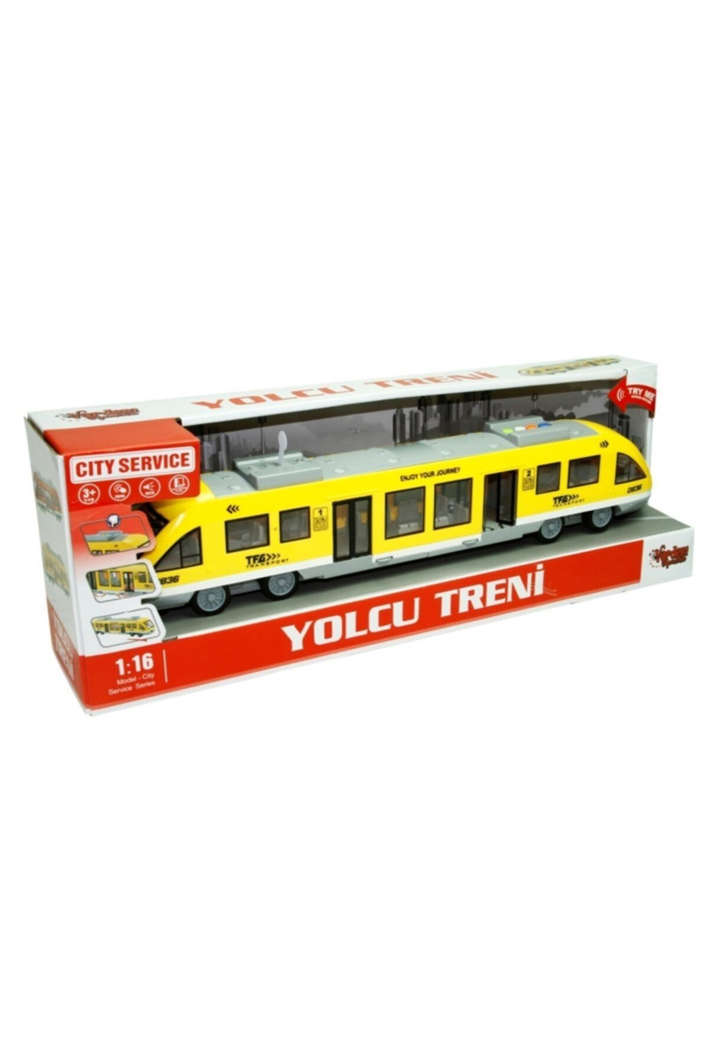 Sürtmeli Sesli Işıklı Yolcu Treni (tramvay)