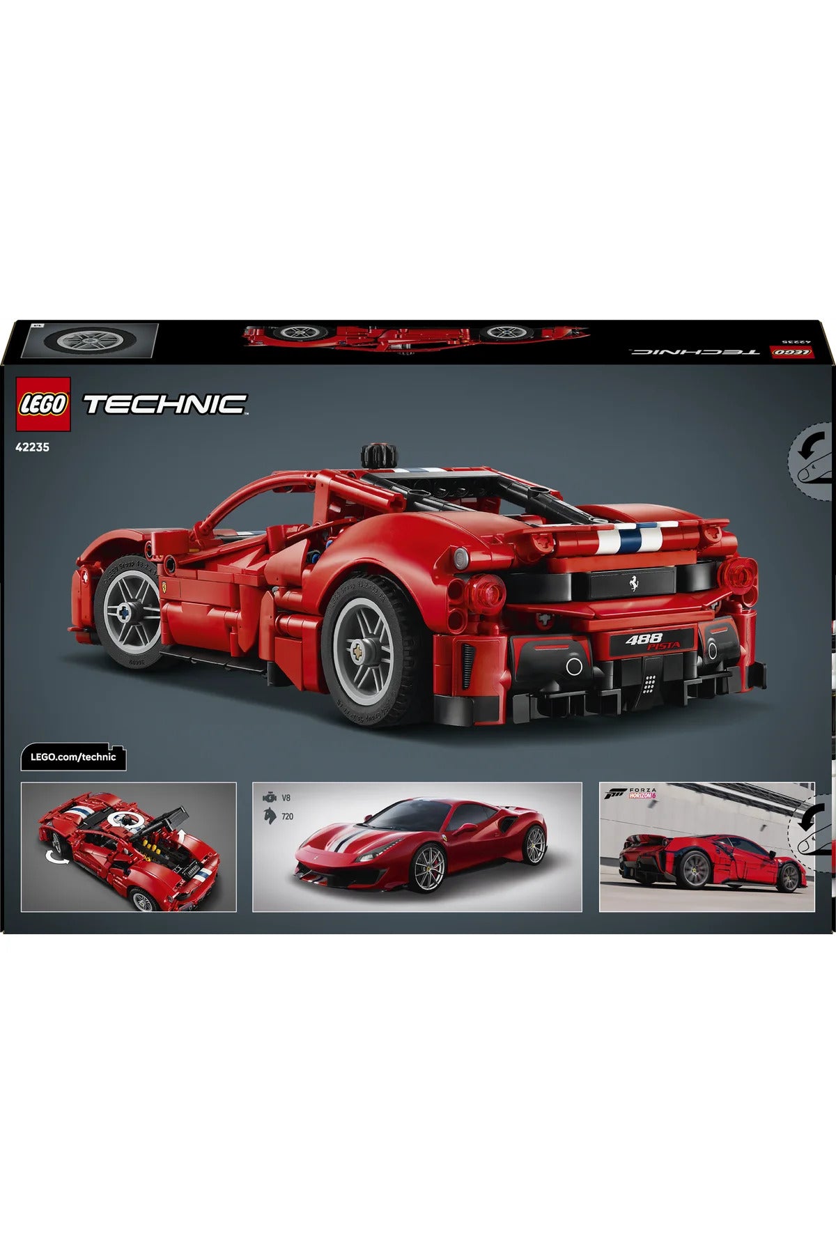 LEGO Technic Ferrari 488 PISTA Araba 42235