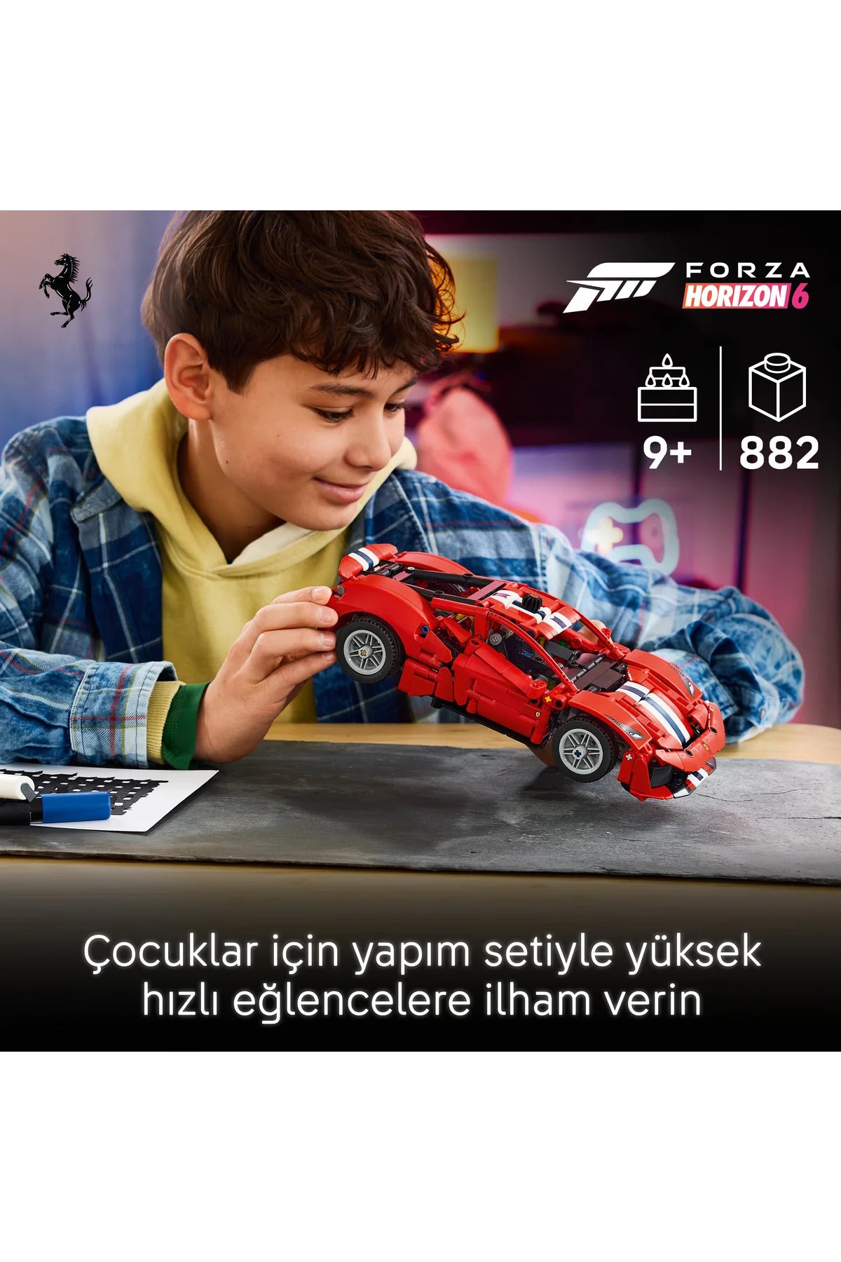 LEGO Technic Ferrari 488 PISTA Araba 42235