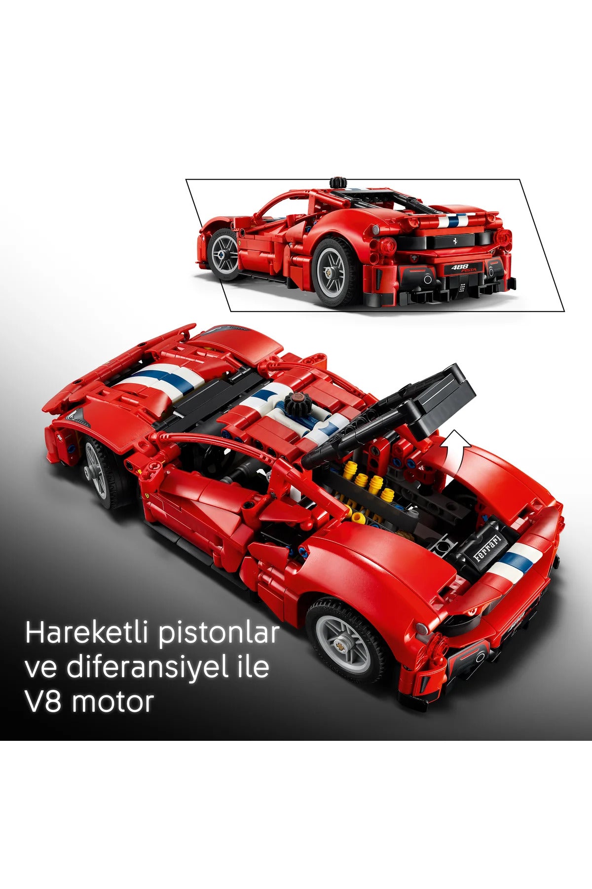 LEGO Technic Ferrari 488 PISTA Araba 42235