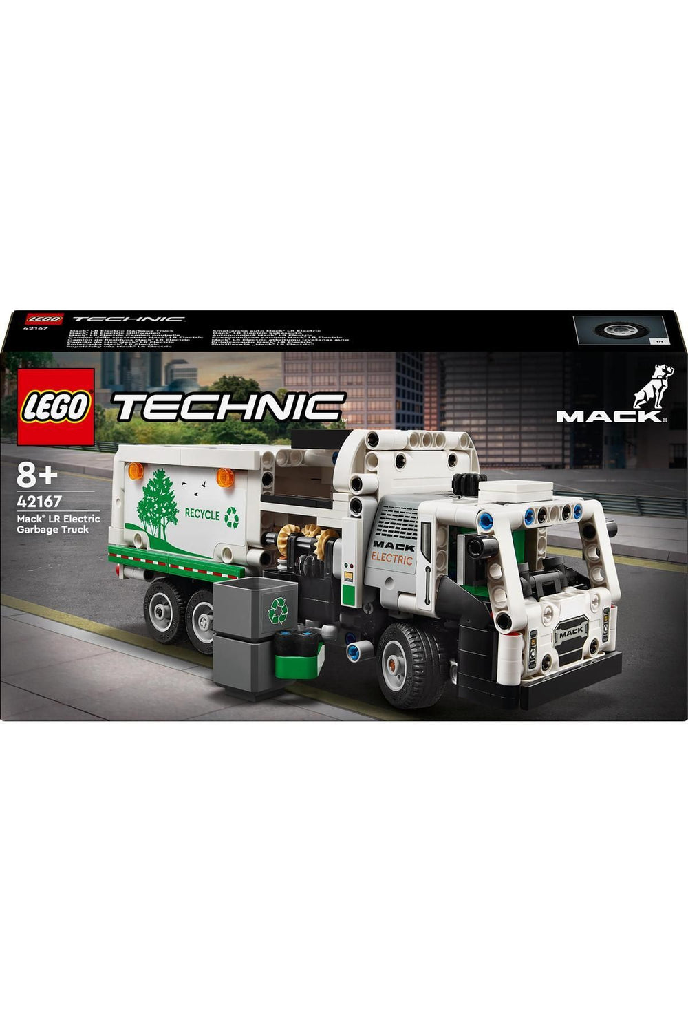 ® Technic Mack® LR Electric Çöp Kamyonu 42167  - 8 Yaş ve Üzeri İçin Yapım Seti (503 Parça)