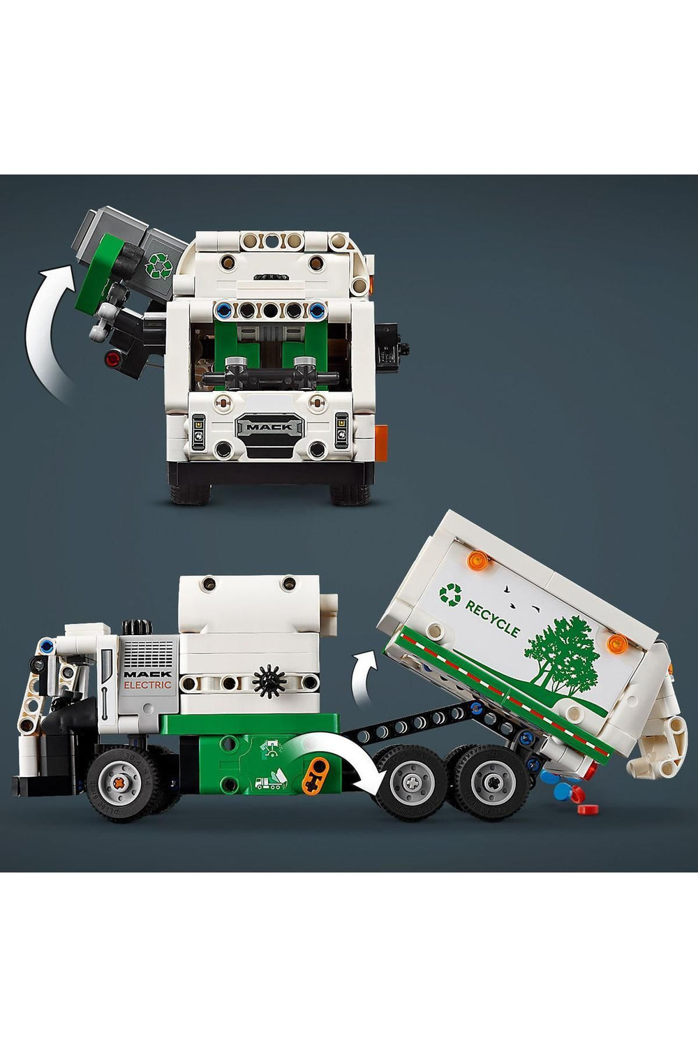 ® Technic Mack® LR Electric Çöp Kamyonu 42167  - 8 Yaş ve Üzeri İçin Yapım Seti (503 Parça)