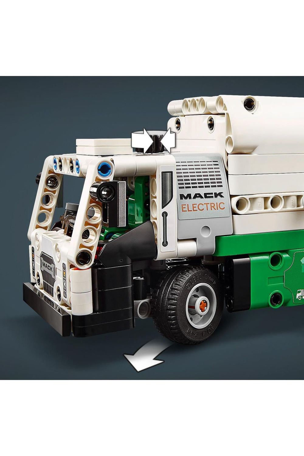 ® Technic Mack® LR Electric Çöp Kamyonu 42167  - 8 Yaş ve Üzeri İçin Yapım Seti (503 Parça)