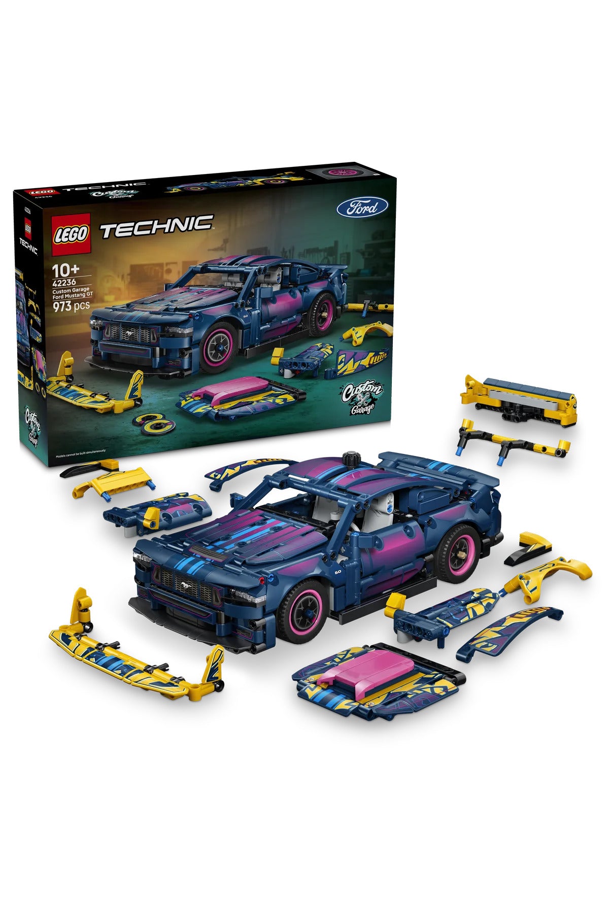 LEGO Technic Modifiye Ford Mustang GT Araba 42236