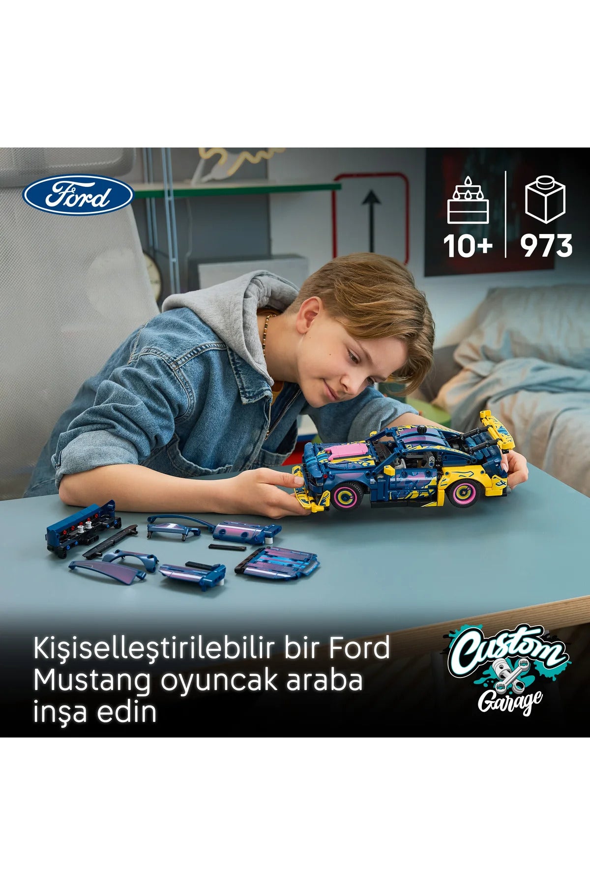 LEGO Technic Modifiye Ford Mustang GT Araba 42236