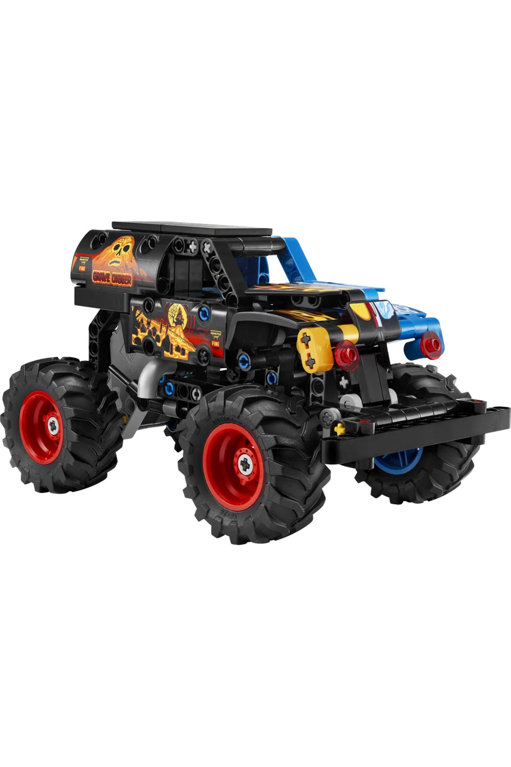 ® Technic Monster Jam™ Grave Digger™ Ateş ve Buz 42219 – 7+ Oyuncak Yapım Seti (263 Parça)