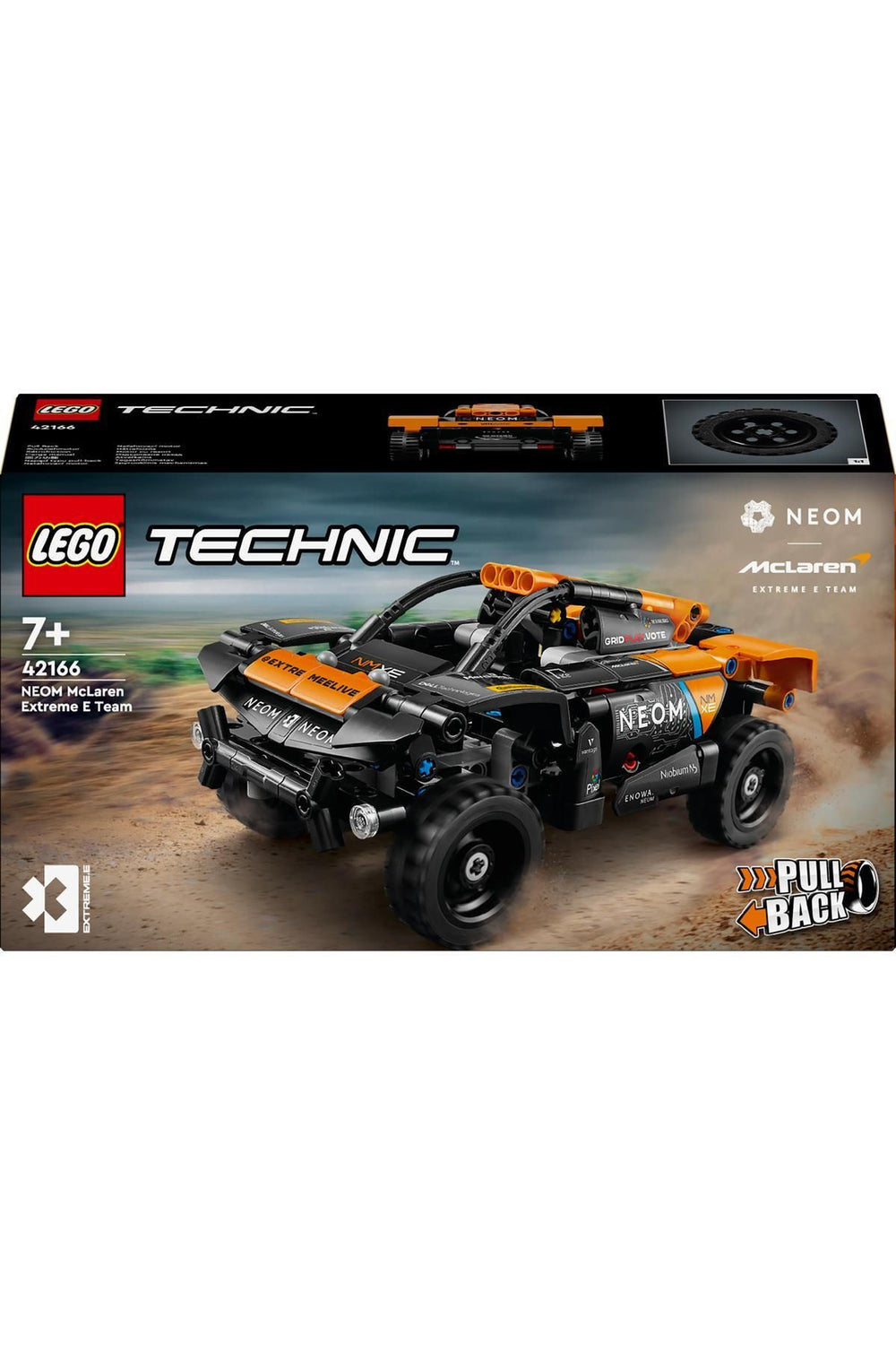 ® Technic NEOM McLaren Extreme E Race Car 42166  - 7 Yaş ve Üzeri İçin Yapım Seti (252 Parça)
