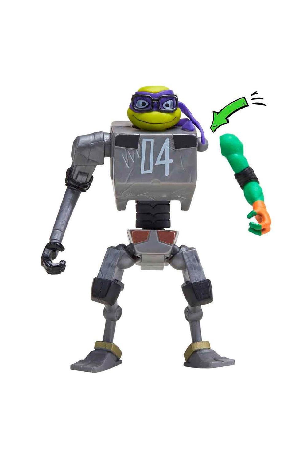 Teenage Mutant Mutations Mix N Match Mechazoid Figürü T0201300