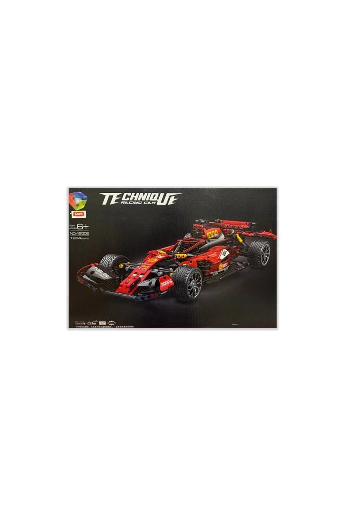 Teknik Formula 1 Yarış Arabası 1264 Parça 49006