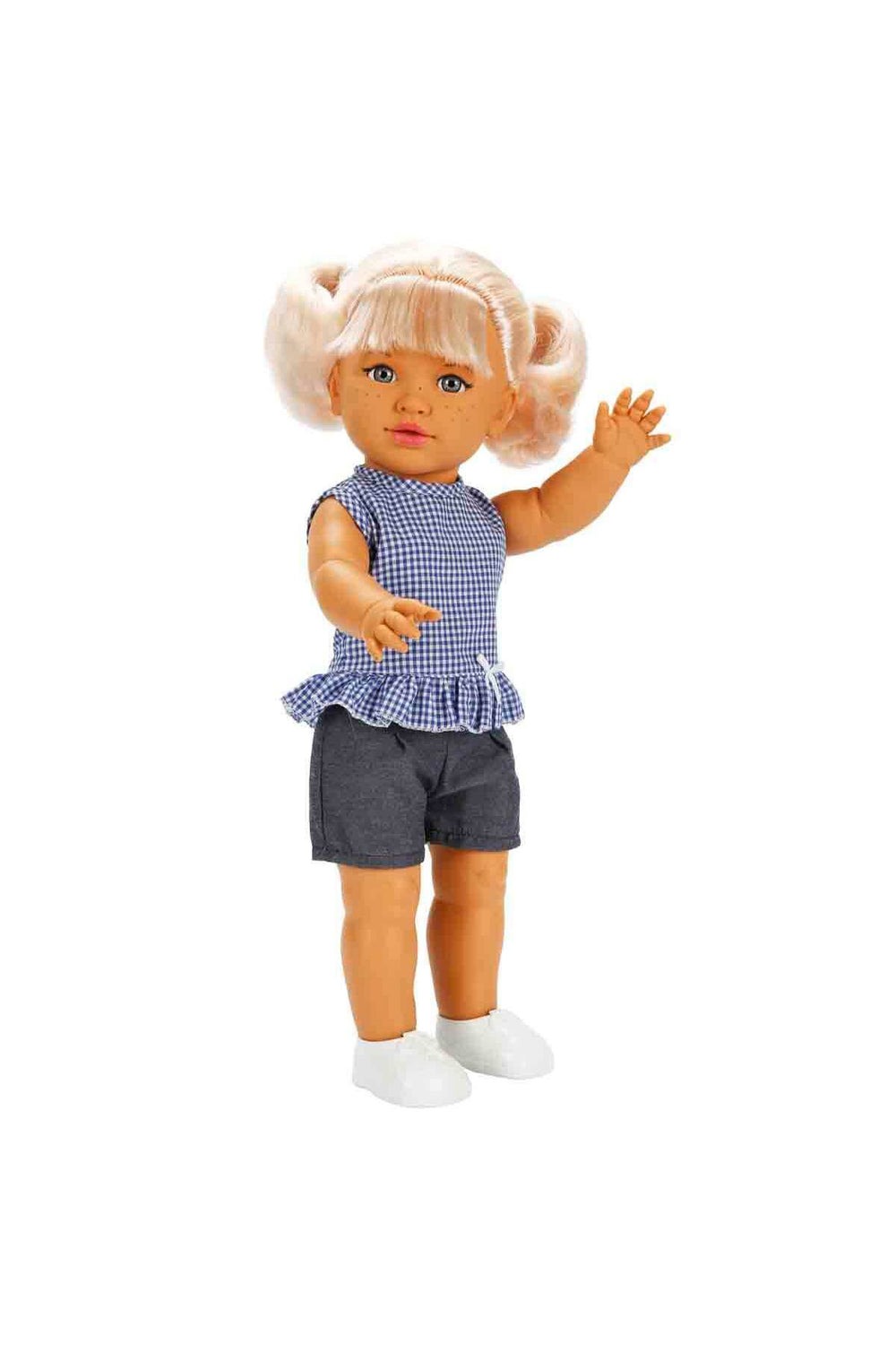 Tina Casual Bebek 45 cm - Mavi Tişörtlü