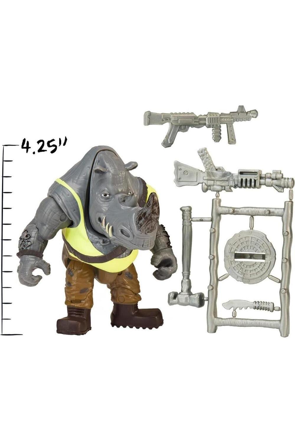 TMNT Aksiyon Figürler TU805100-4 - Rocksteady