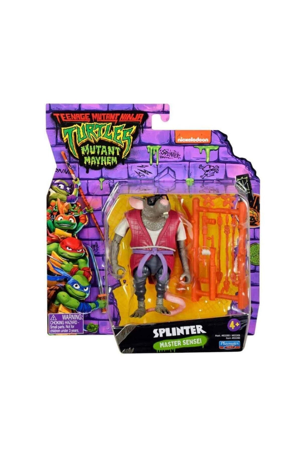 TMNT Aksiyon Figürler TU805100-6 - Splinter