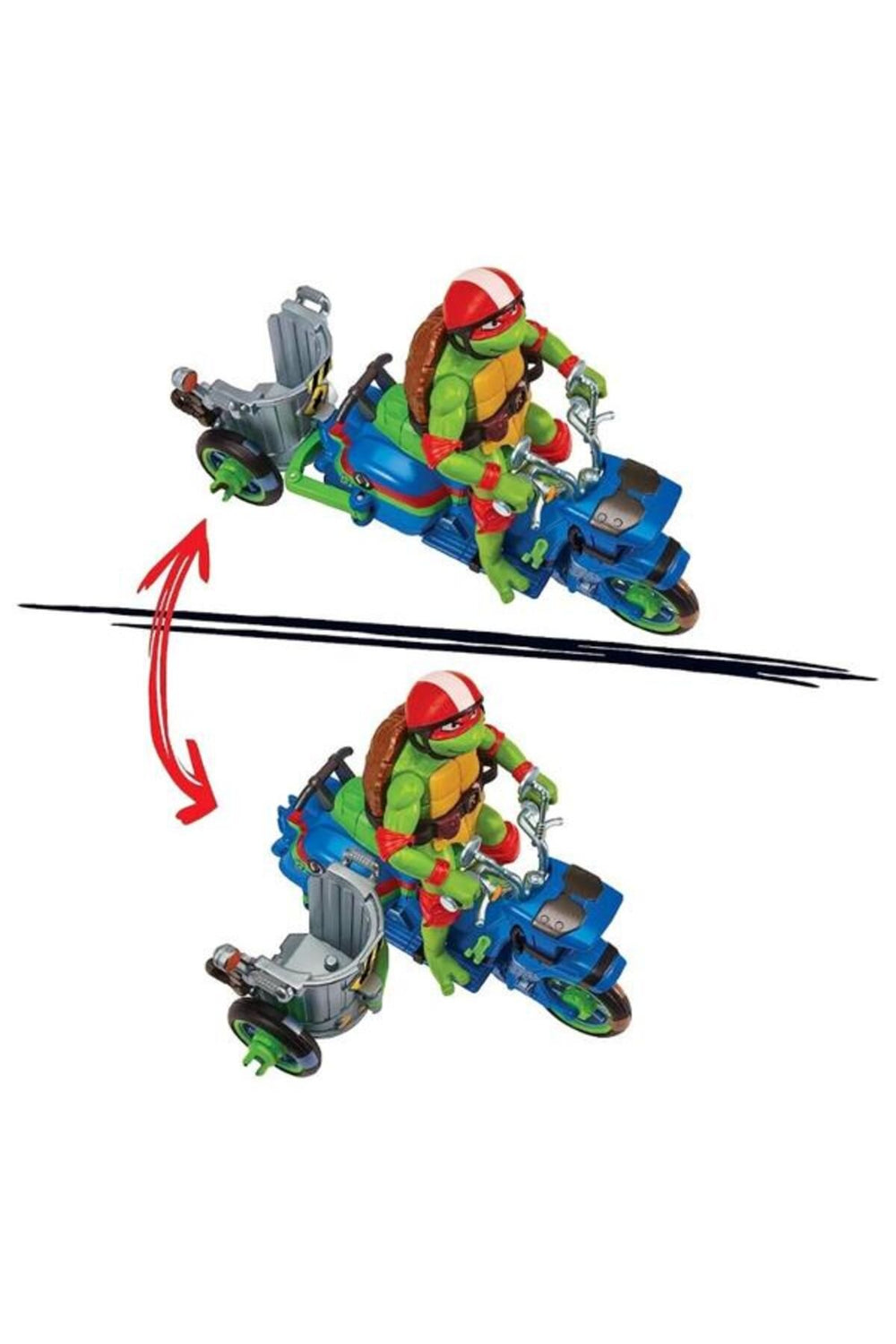 Tmnt Ninja Kaplumbağalar Araçlar ve Figürler Wıth Raphael