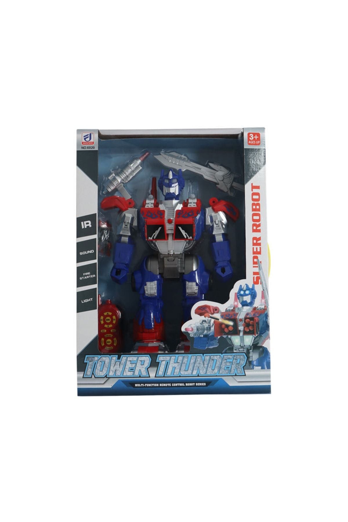 Tower Thunder Süper Robot