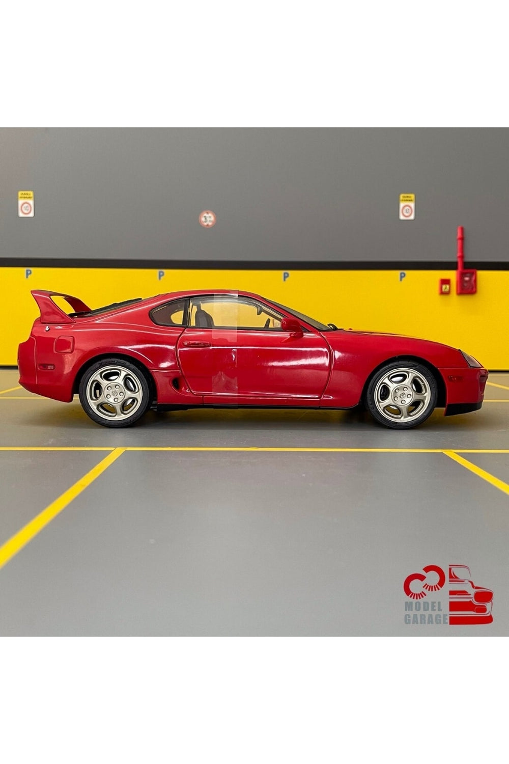 Toyota Supra Mk4 1/18 Ölçek *c&c Model Garage* Diecast Metal Model Araba