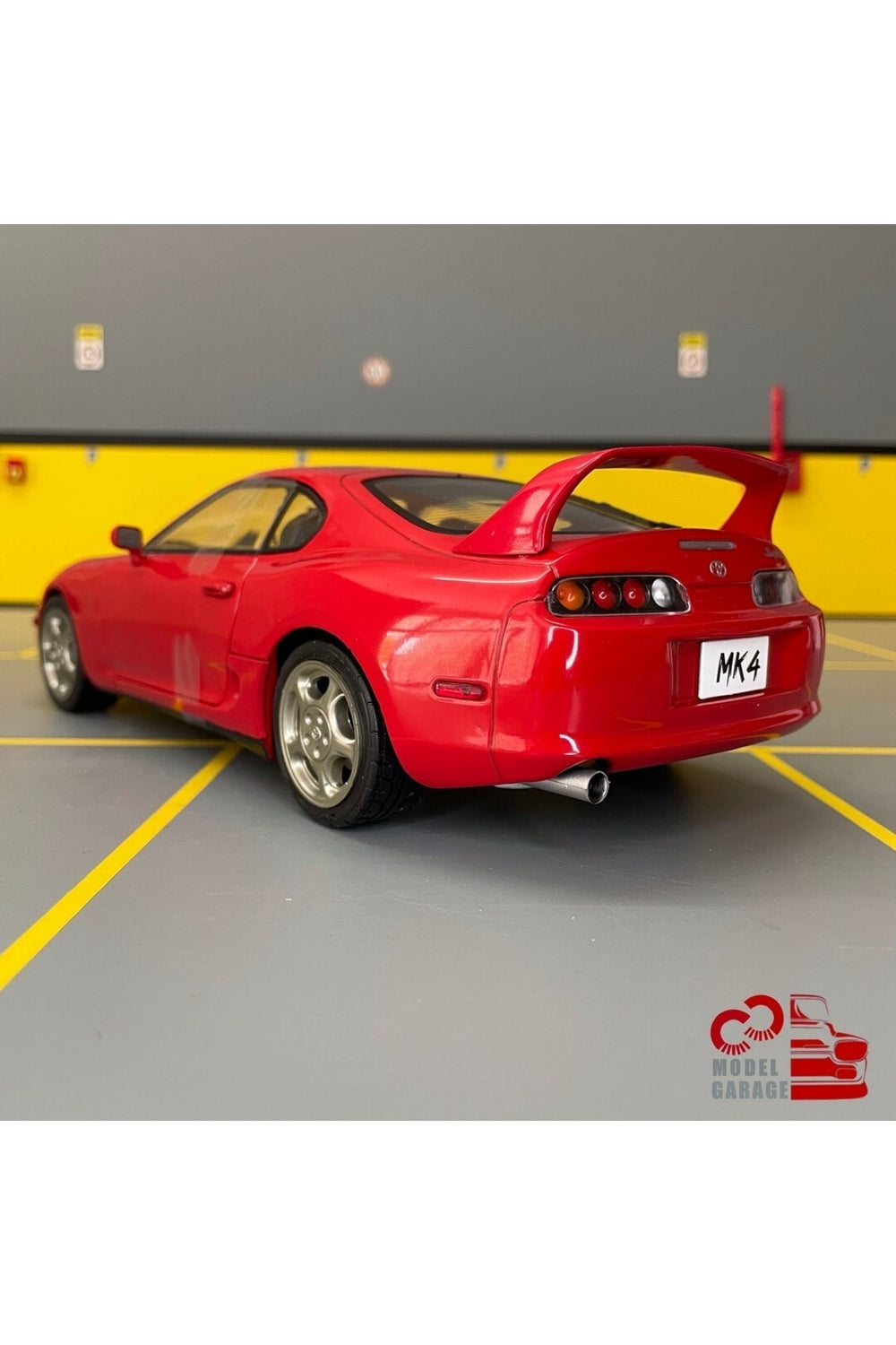 Toyota Supra Mk4 1/18 Ölçek *c&c Model Garage* Diecast Metal Model Araba