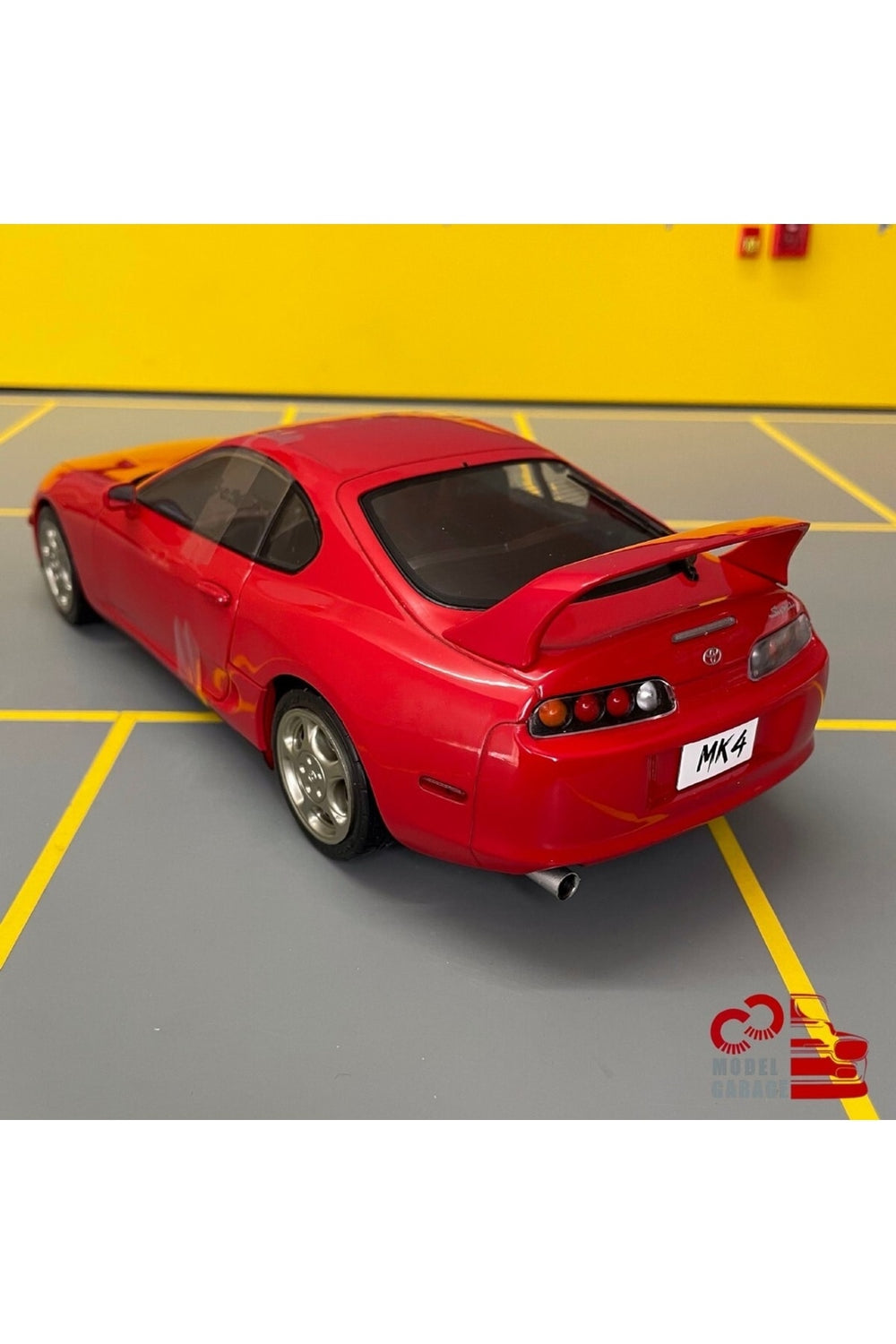 Toyota Supra Mk4 1/18 Ölçek *c&c Model Garage* Diecast Metal Model Araba