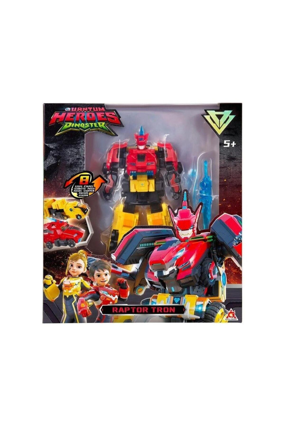 Transformer Dinoster Raptor Tron Figür
