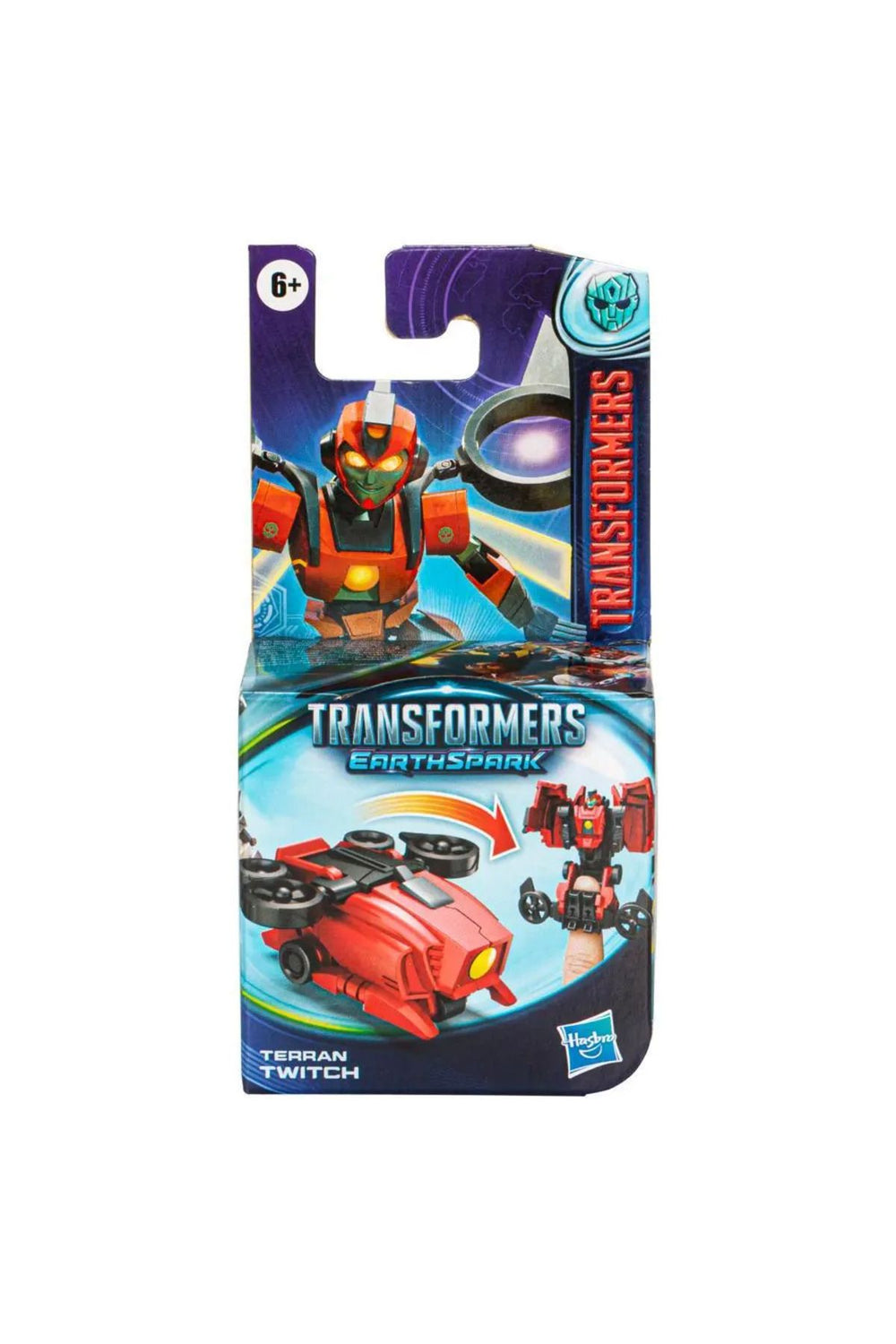 Transformers Toys EarthSpark Tacticon Terran Twitch Aksiyon Figür F6228-F8659